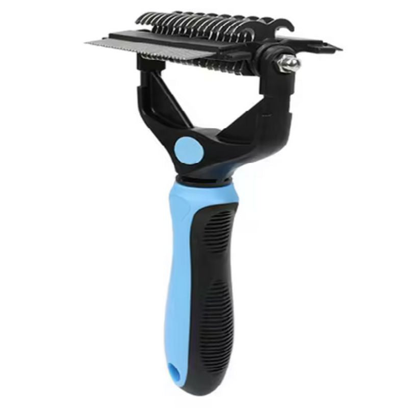 3 i 1 Hundborste – Underullskam, Fällningskam & Knutklippare